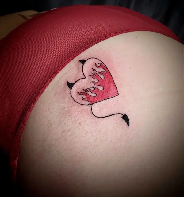 Butt tattoo 47