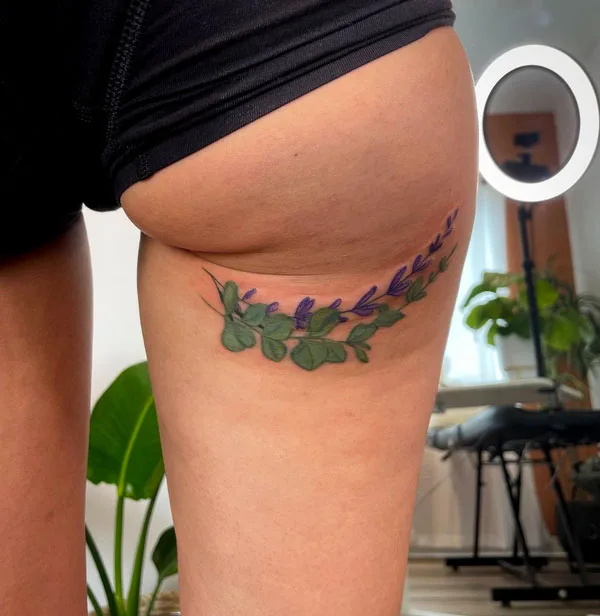 Butt tattoo 48