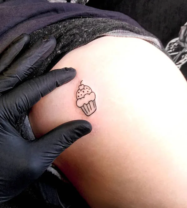 Butt tattoo 5