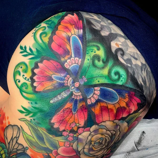 Butt tattoo 51