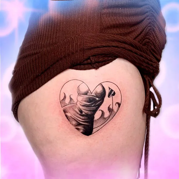 Butt tattoo 53