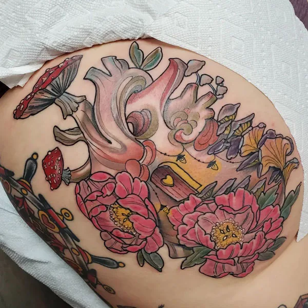 Butt tattoo 57