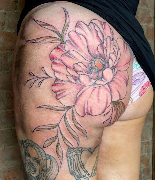Butt tattoo 74