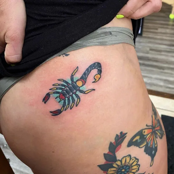 Butt tattoo 84