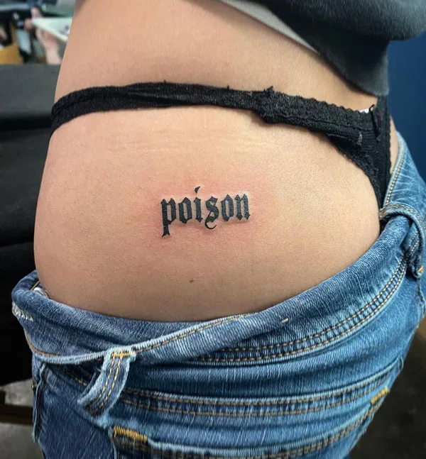 Butt tattoo 94