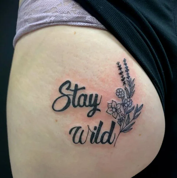 Butt tattoo 96