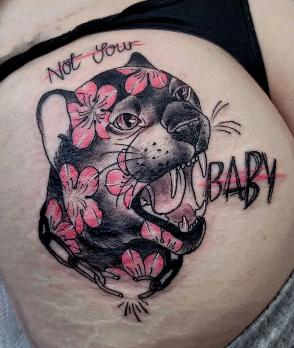 Butt tattoo 97