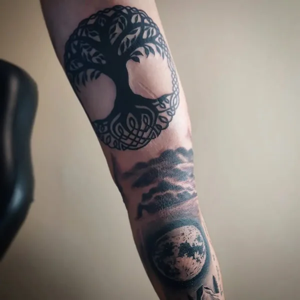 Celtic Tree Of Life Tattoo 1