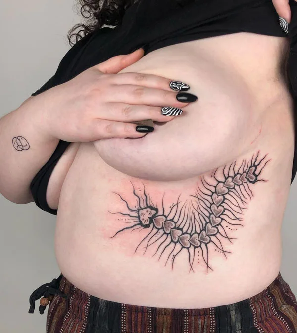 Centipede Tattoo 106