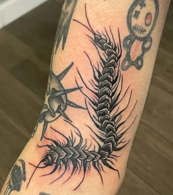 Centipede Tattoo 115