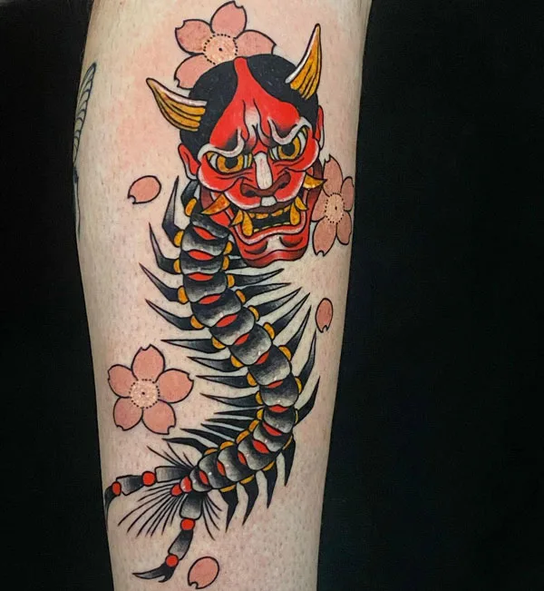 Centipede Tattoo 17