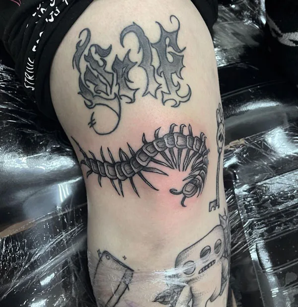 Centipede Tattoo 26