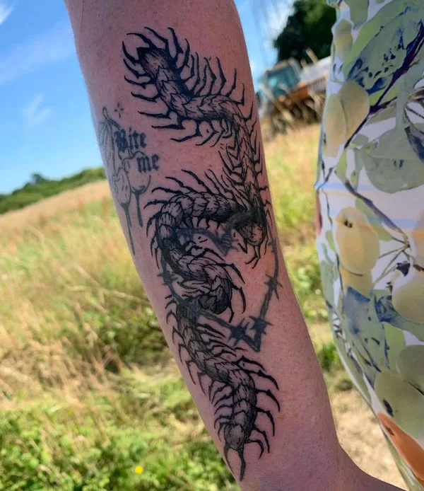 Centipede Tattoo 35