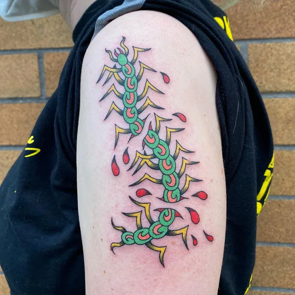 Centipede Tattoo 43