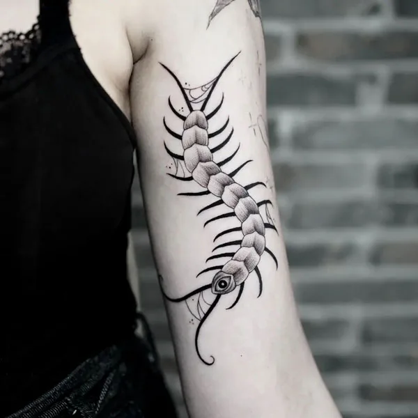 Centipede Tattoo 44