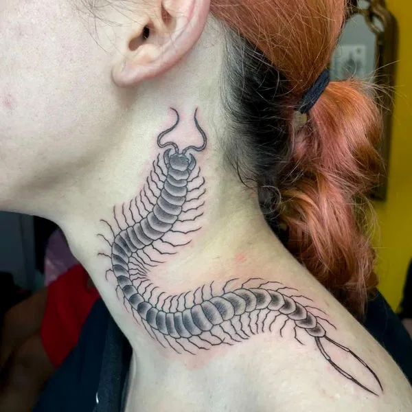 Centipede Tattoo 49