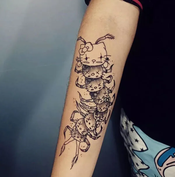 Centipede Tattoo 5