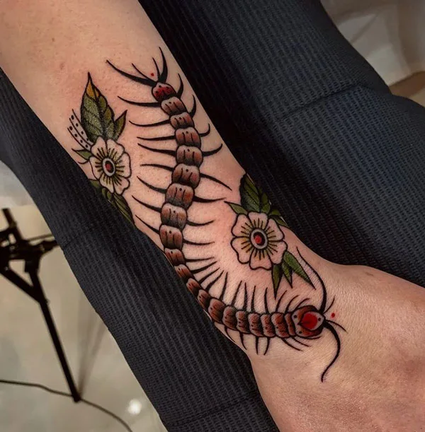 Centipede Tattoo 53