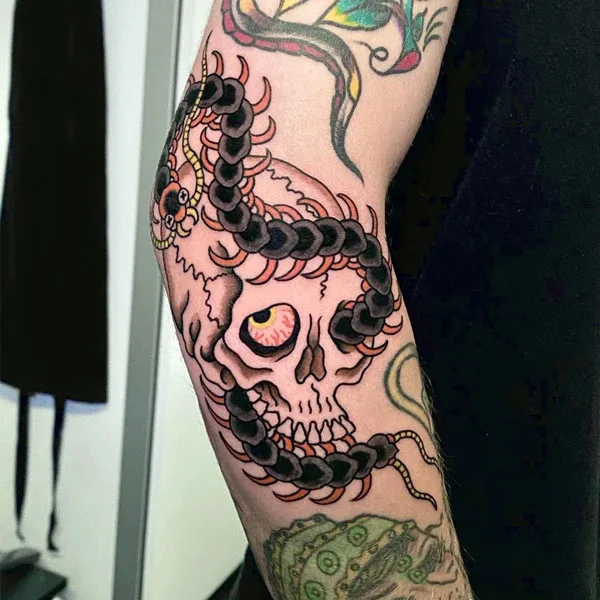 Centipede Tattoo 56