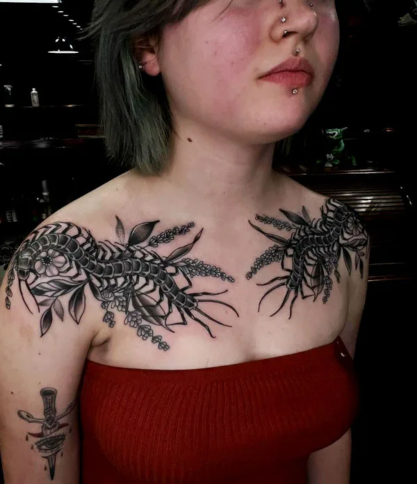 Centipede Tattoo 58