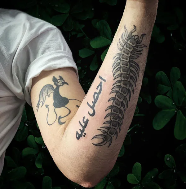 Centipede Tattoo 59