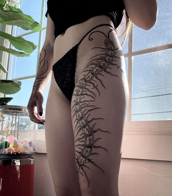 Centipede Tattoo 60