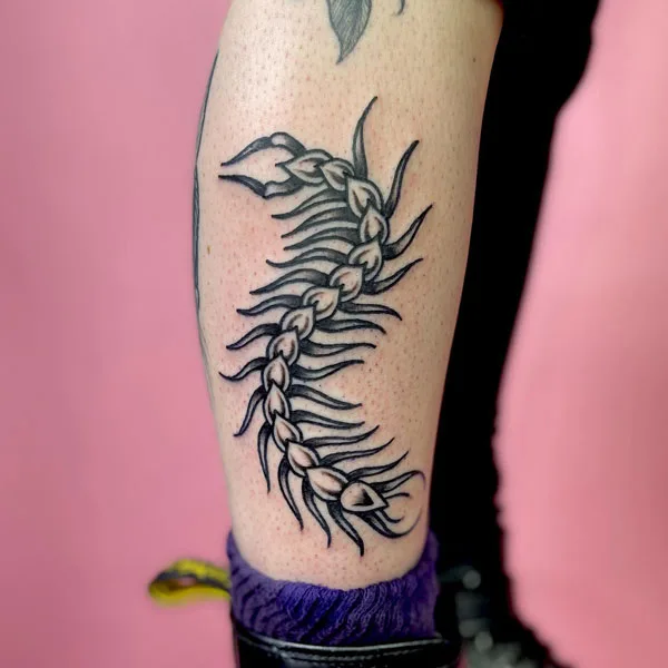 Centipede Tattoo 7