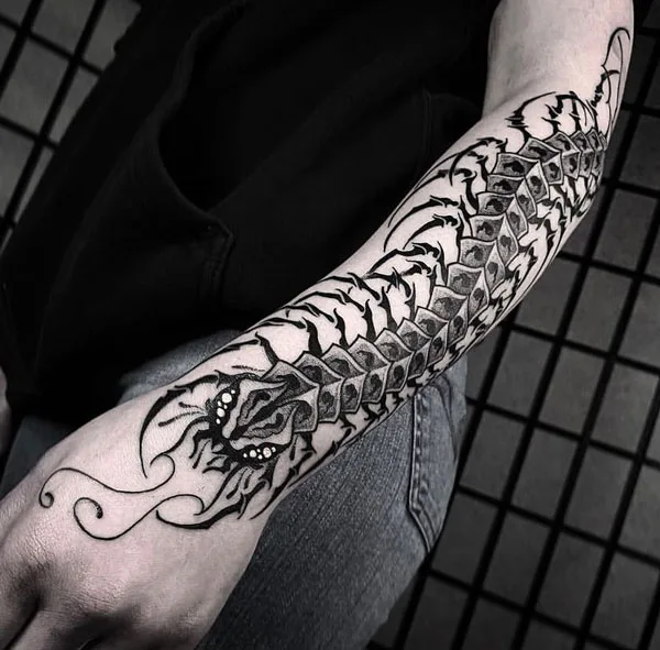 Centipede Tattoo 72