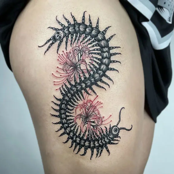 Centipede Tattoo 73