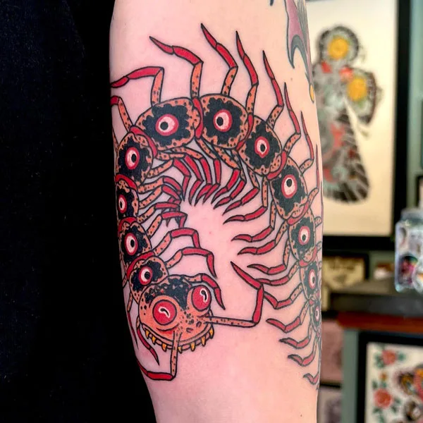 Centipede Tattoo 78
