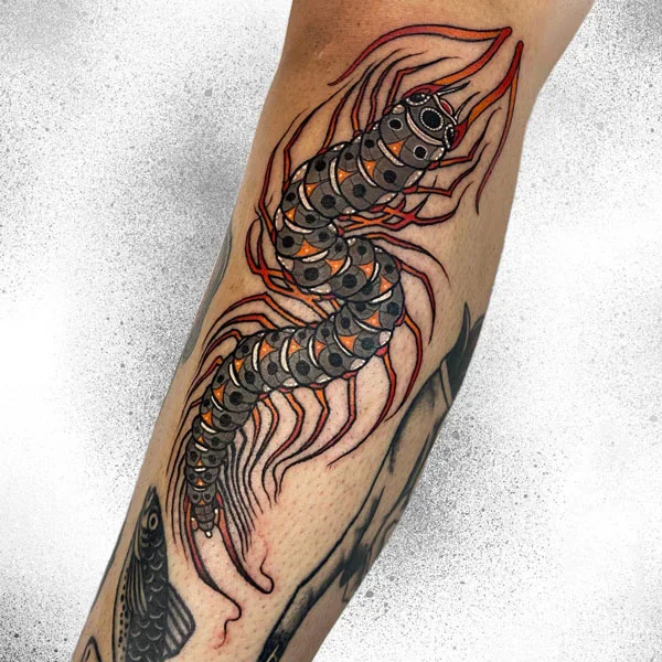 Centipede Tattoo 91