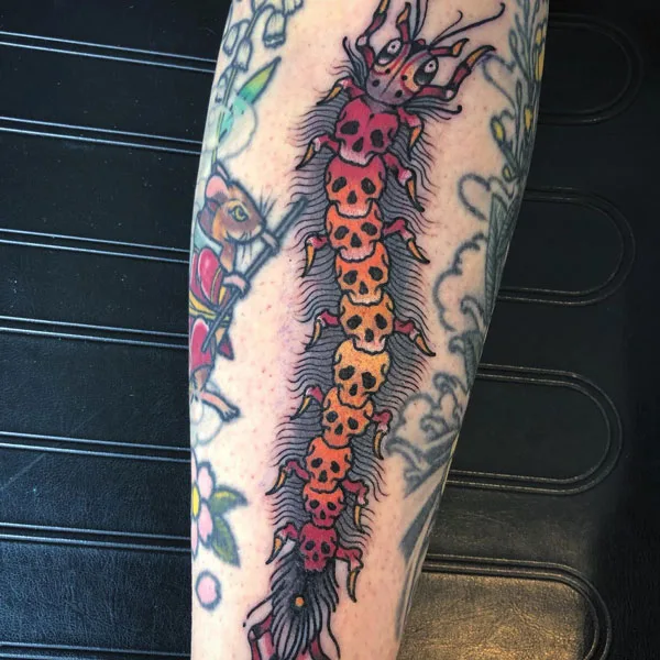 Centipede Tattoo 92