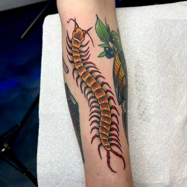Centipede Tattoo 98