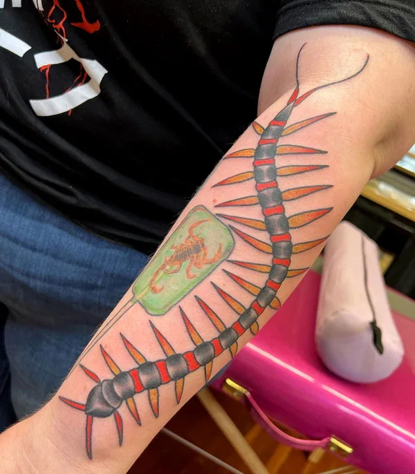 Centipede Tattoo 99