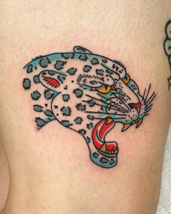 Cheetah tattoo 21