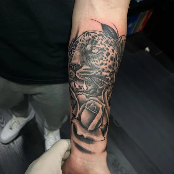 Cheetah tattoo 27