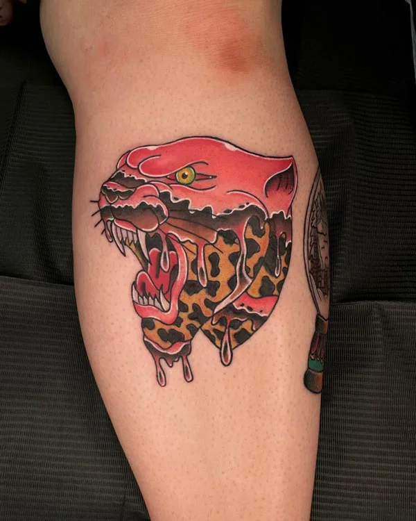 Cheetah tattoo 44