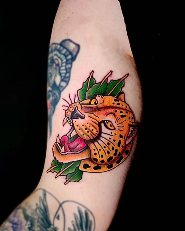 Cheetah tattoo 46