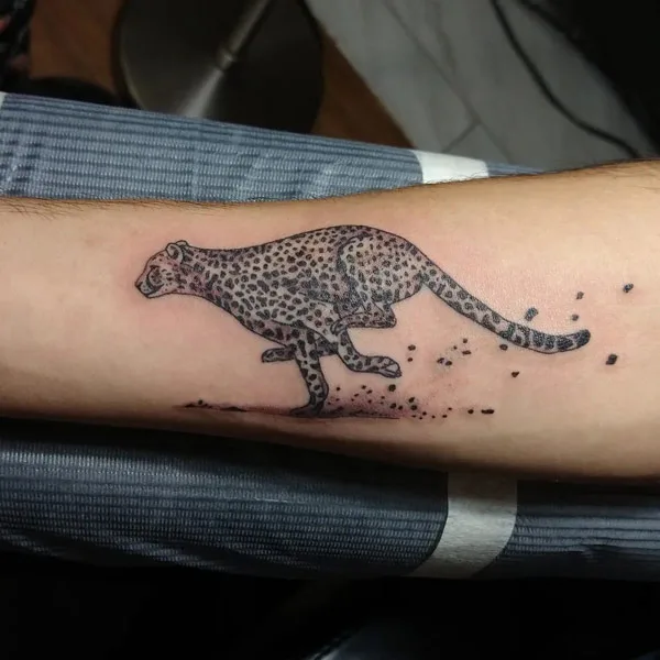 Cheetah tattoo 48