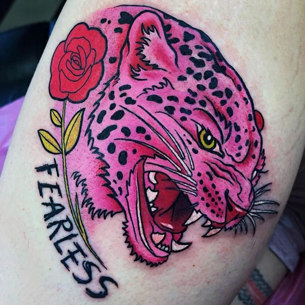 Cheetah tattoo 50