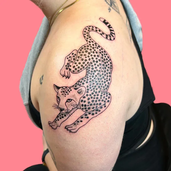 Cheetah tattoo 51