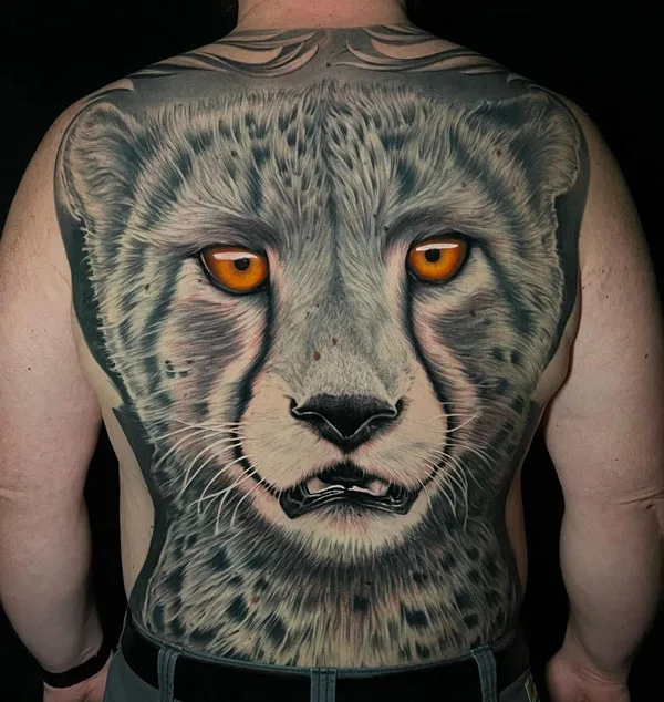 Cheetah tattoo 52