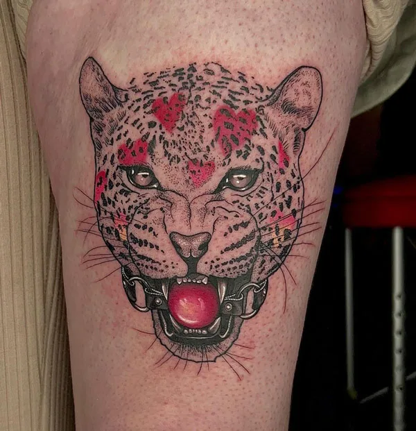 Cheetah tattoo 53
