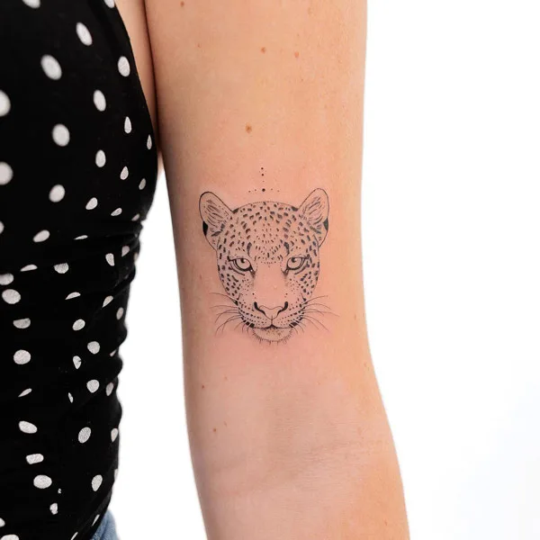 Cheetah tattoo 55