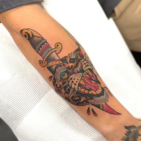 Cheetah tattoo 56