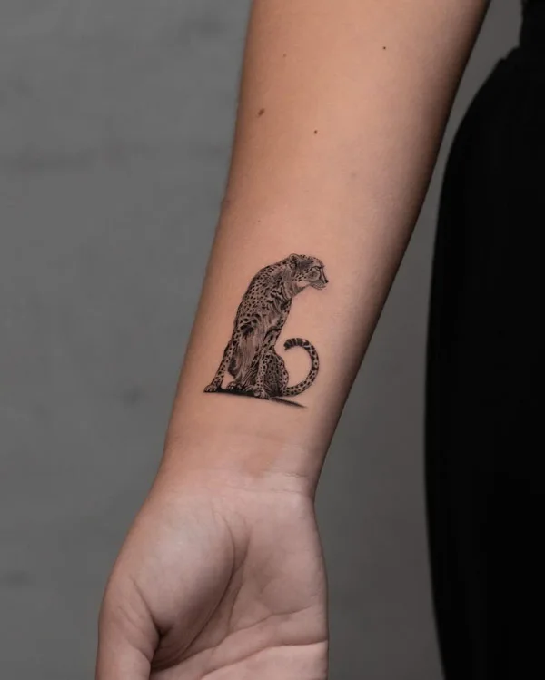 Cheetah tattoo 58