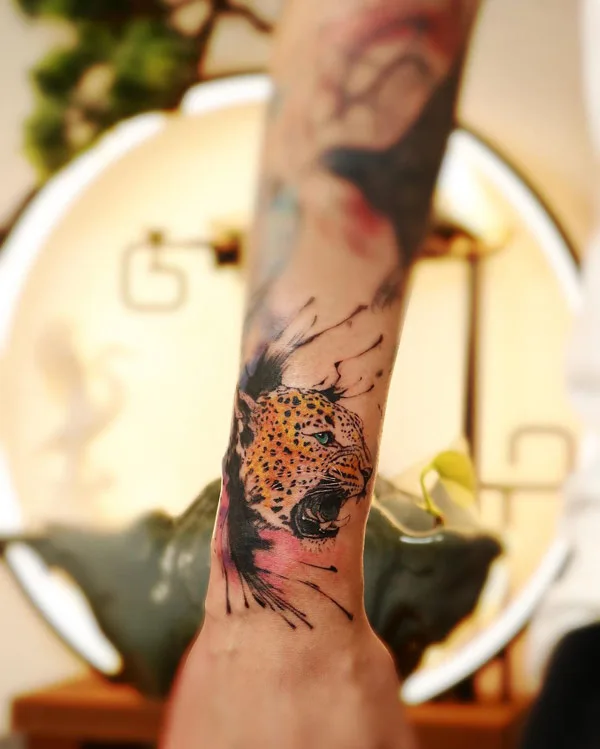 Cheetah tattoo 64
