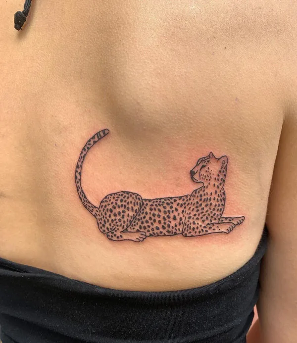 Cheetah tattoo 65