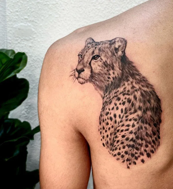 Cheetah tattoo 66