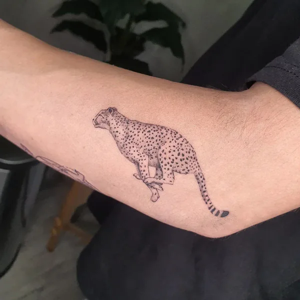 Cheetah tattoo 69